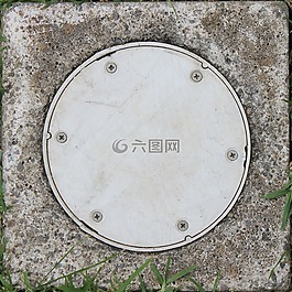 混凝土,封面,孔