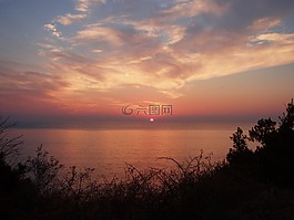 科西嘉,日落,太陽(yáng)