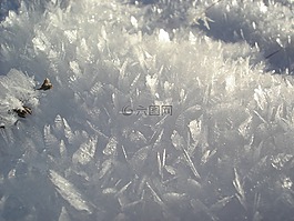 晶體,雪花,季節(jié)