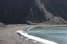 海灘,海,波
