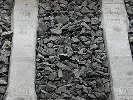 火車軌道,導軌,石頭