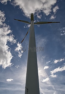 天空,風,技術