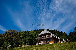 框湖,feldberg,黑色的森林