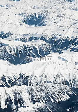 冷,景觀,山脈