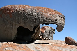 袋鼠冰島,石頭,澳大利亞