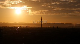 morgenstimmung,日出,天空