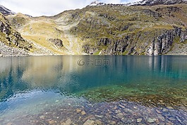 bergsee,東蒂羅爾,高山