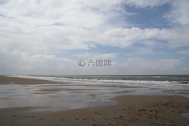 海,海滩,美丽的海滩