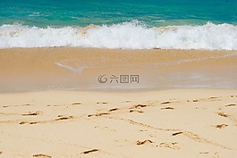 海灘,海洋,沙