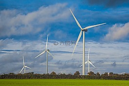 風力渦輪機,英格蘭,動力