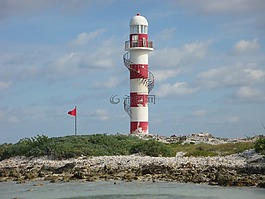 燈塔,坎昆,加勒比海