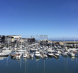 海港,海,船