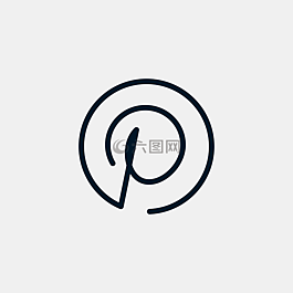 pinterest的,針,pinterest的圖標(biāo)