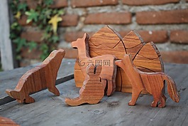 動物群,動物,木材