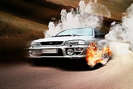汽車,車輪,消防