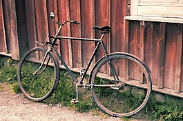 老,自行車,釀酒