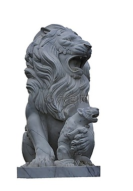 獅子,雕像,紀念碑