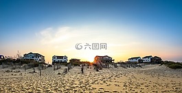 高原,藍(lán)色,天空
