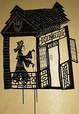 夫人,年輕,房子