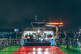 人,人群,夜