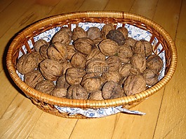 核桃,秋季,堅(jiān)果