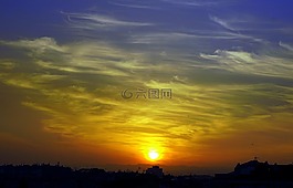 黎明,太陽,輸出太陽