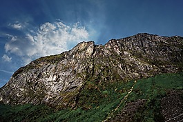山,自然,挪威