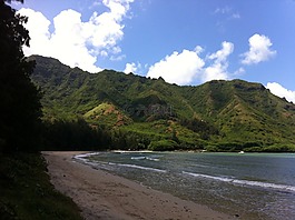 海灘,沙,海洋