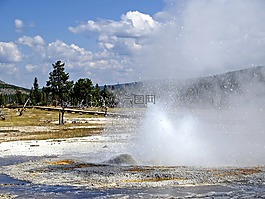 黃石國(guó)家公園,懷俄明州,美國(guó)