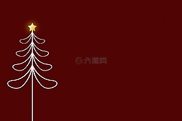 圣誕賀卡,紅色背景,圣誕節(jié)