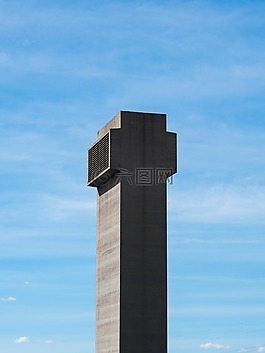 藍色,天空,云