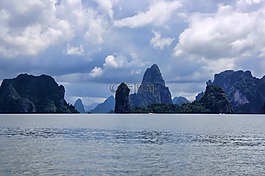 泰國,海,水