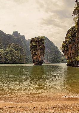 泰國,海,水