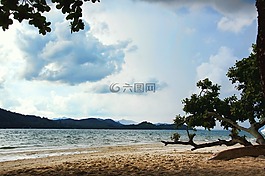 泰國,海,水