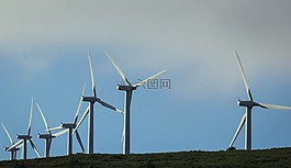 風電場,磨機,風車