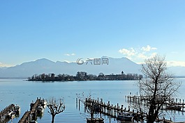 基姆湖,岛,女士们岛