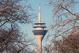 架構(gòu),電視塔,杜塞爾多夫
