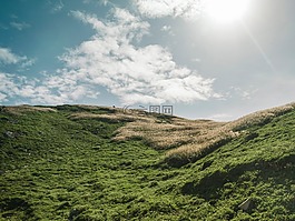 山,高原,綠色