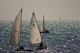 船,帆,海