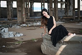 女人,型號,人像