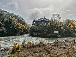 湖,水,綠色