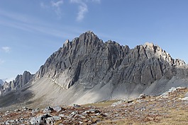 山,天空,高山