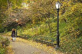 中央公園,紐約市,女子