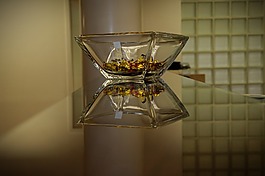 计数器,玻璃杯,糖果