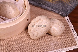 全麥饅頭,全麥面粉,饅頭