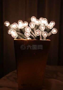 燈泡,圣誕裝飾品,光