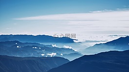 云,有霧,景觀