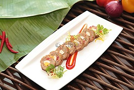 embutido,豬肉,異國(guó)情調(diào)