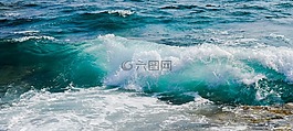 波,砸,泡沫