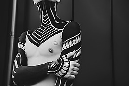 人,男子,男